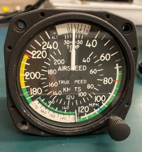Airspeed Indicator 8025T-18 B98