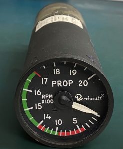 (Q8) Propeller RPM Indicator, 114-380064-5, 55002-004, B&D Instruments & Avionics