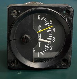 (Q13) CHT Indicator - Cylinder Head Temperature Gauge, Alcor 