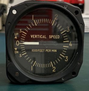 (Q12) Vertical Speed Indicator (VSI), IFR33-40, Instruments & Flight Reasearch Inc