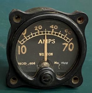 (Q7) Ammeter, MOD-606, Weston