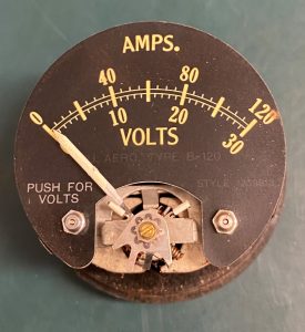 (Q7) 0-30 V, 120 Amps Volt Ammeter
