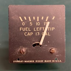 (Q2) Cluster Fuel Quantity Indicator, Stewart-Warner