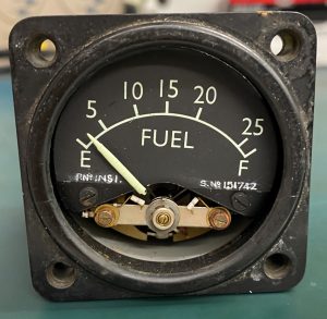 (Q2) Fuel Quantity Indicator, AN5790-6, 110077, Weston Elec. Instr. Corp