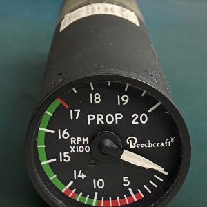 (Q8) Propeller RPM Indicator, 114-380064-5, 55002-004, B&D Instruments & Avionics