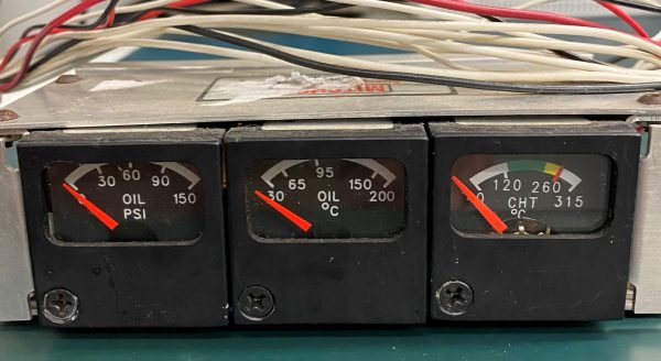 (Q8) Three Gauge Cluster, 708-615-2887, Mitchell