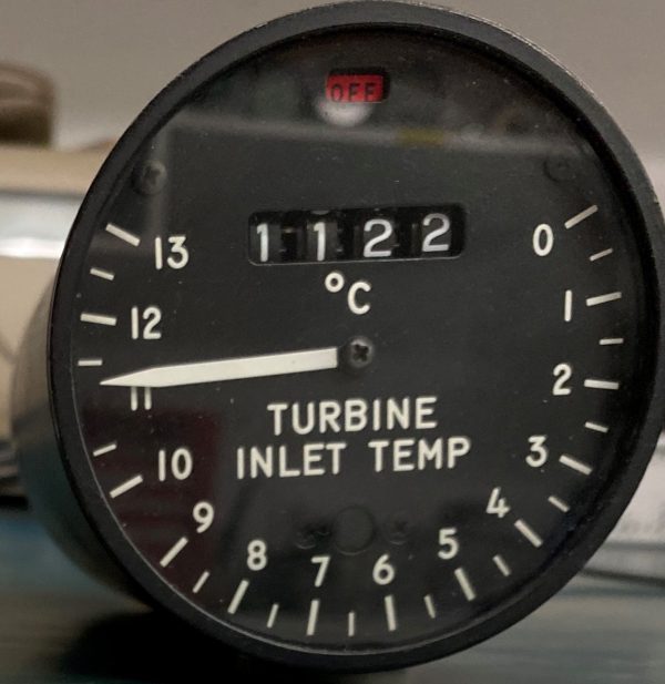(Q13) Turbine Inlet Temperature Indicator, BH187 M-411, 697194-1, Howell