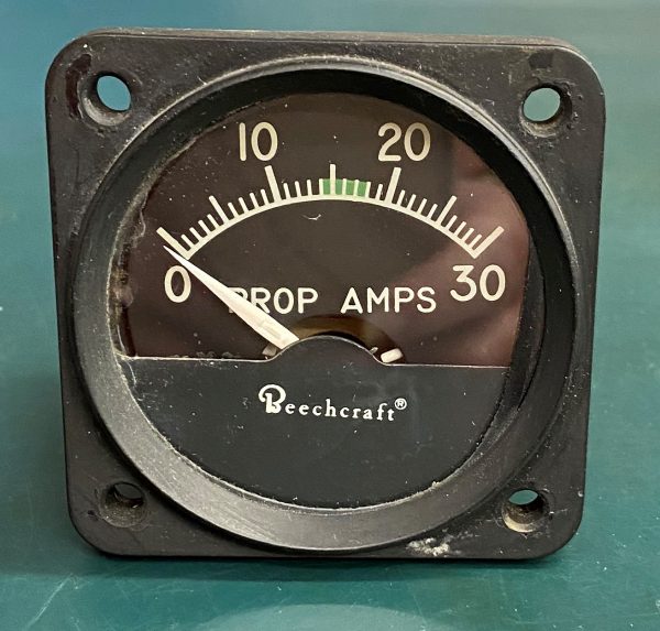 (Q7) Propeller Ammeter, A1157-9, B-380007-9, Hickok Electrical Inst.Co