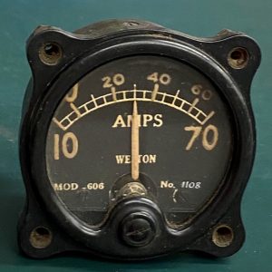 (Q7) Ammeter, MOD-606, Weston