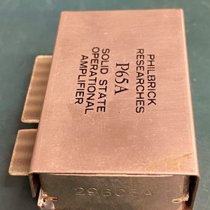 (Q14) Solid State operational Amplifier, P65A, Philbrick Researches