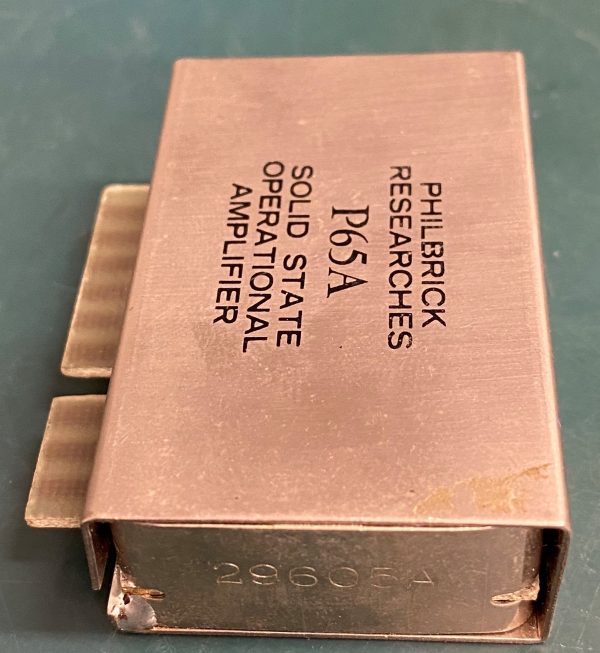 (Q14) Solid State operational Amplifier, P65A, Philbrick Researches