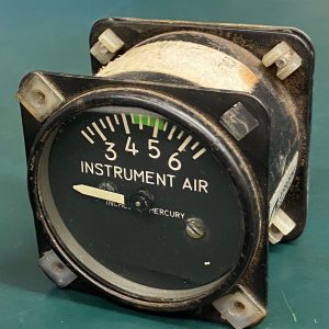 (Q15) Instrument Air Gauge, 115-384018-1, 1G8-34, Airbourne MFG. Co.