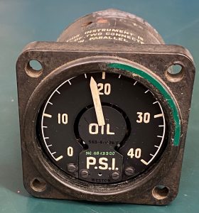 (Q13) Oil Pressure Gauge, 8813900, Weston