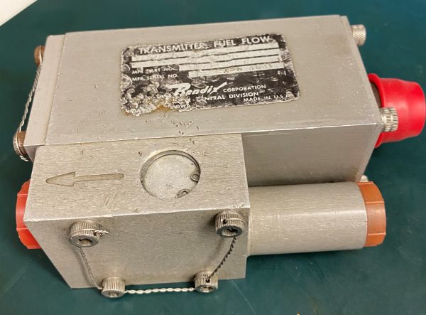 (Q18)Fuel Flow Transmitter, 9133-25-B1, Bendix