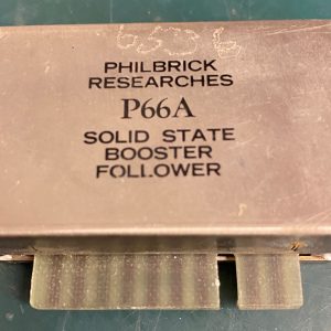 (Q14) Solid State Booster Follower, P66A, Philbrick Researches