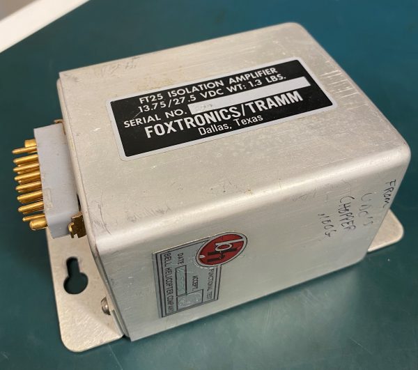 (Q17) Isolation Amplifier, FT25,Foxtronics/Tramm