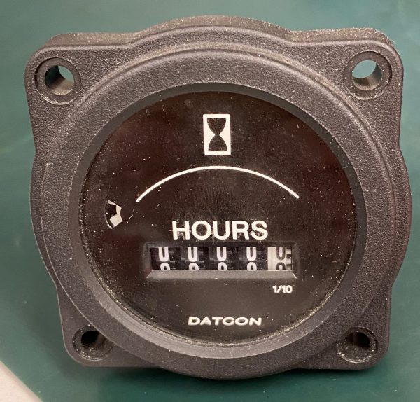(Q15) Hourmeter, N102149, 773-1B, Datcon Instrument Company