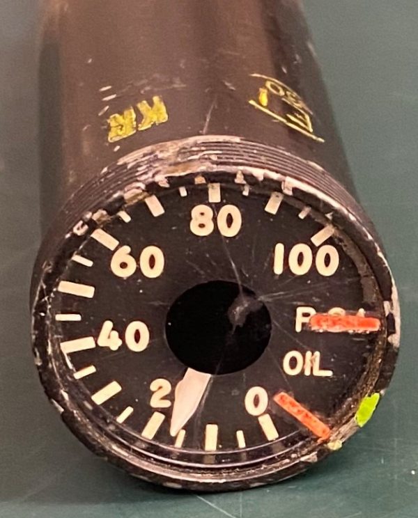 (Q13) Oil Pressure Indicator, 317-100P1, Edison