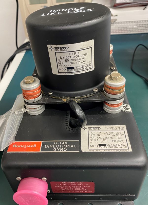 (Q29) C-14A Directional Gyroscope, 2587193-43, Sperry