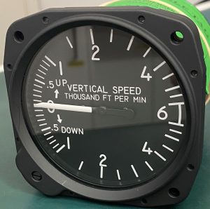 (QS2) Vertical Speed Indicator, 7060, Type IV 0-6, 000Ft/Min, United Instruments