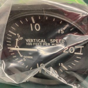 (QS2) Vertical Speed Indicator, 7000, Type I 0-2,000 Ft/Min, United Instruments