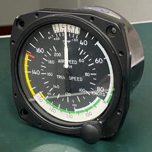 (QS2) Airspeed Indicator, 8100B261, Mid-Continent Instruments West