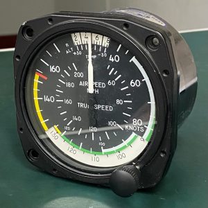 (QS2) Airspeed Indicator, 8100B261, Mid-Continent Instruments West 	