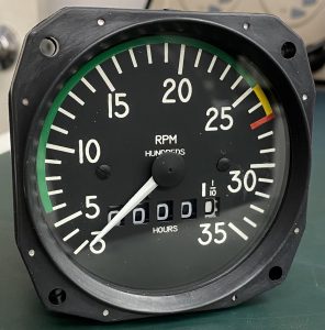 (QS1) Recording Tachometer (Mechanical) D1-112-5024 Model 98480-24, Mitchell 