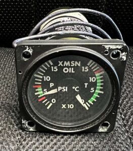 (Q13) Oil Temperature/Pressure Gauge, 9009-3013, Insco