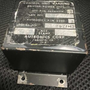 (Q17) Control Unit Warning Engine Power Out, 369A4514-3, 2200-3, Autronics Corp.