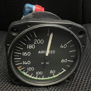 (Q5) Airspeed Indicator, 8000 B340, United Instruments Inc.